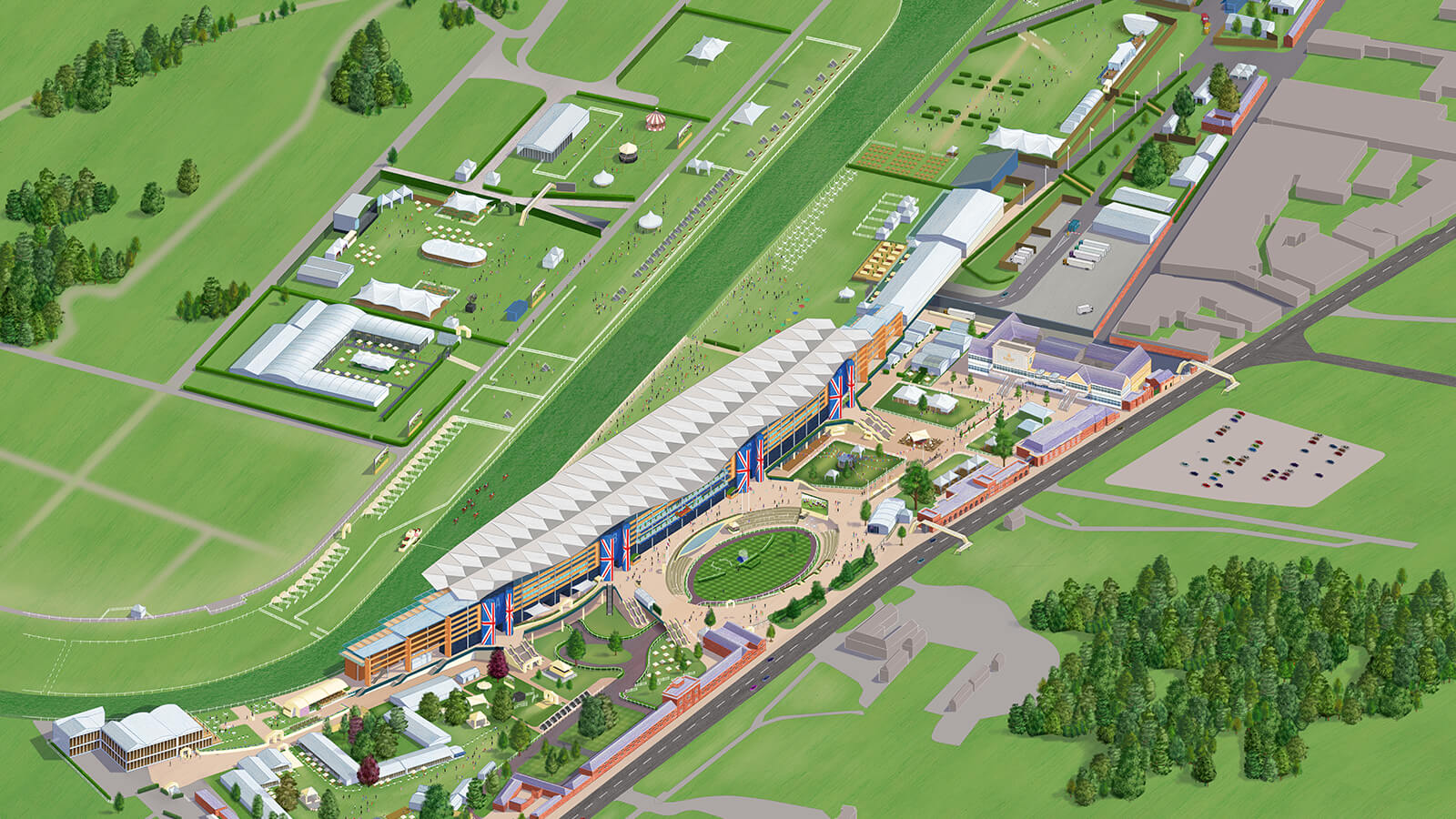 Royal Ascot Map