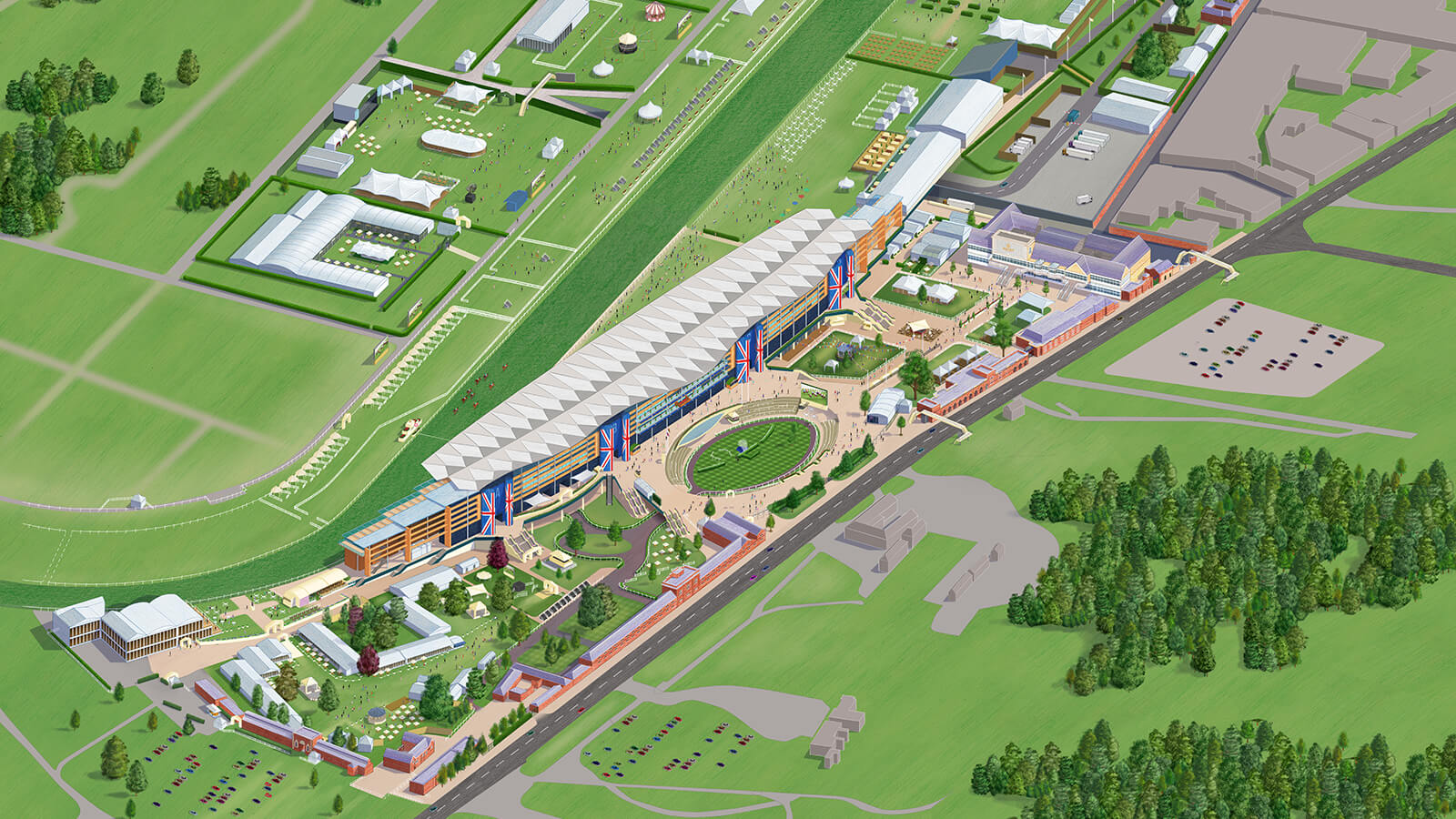 Royal Ascot Map